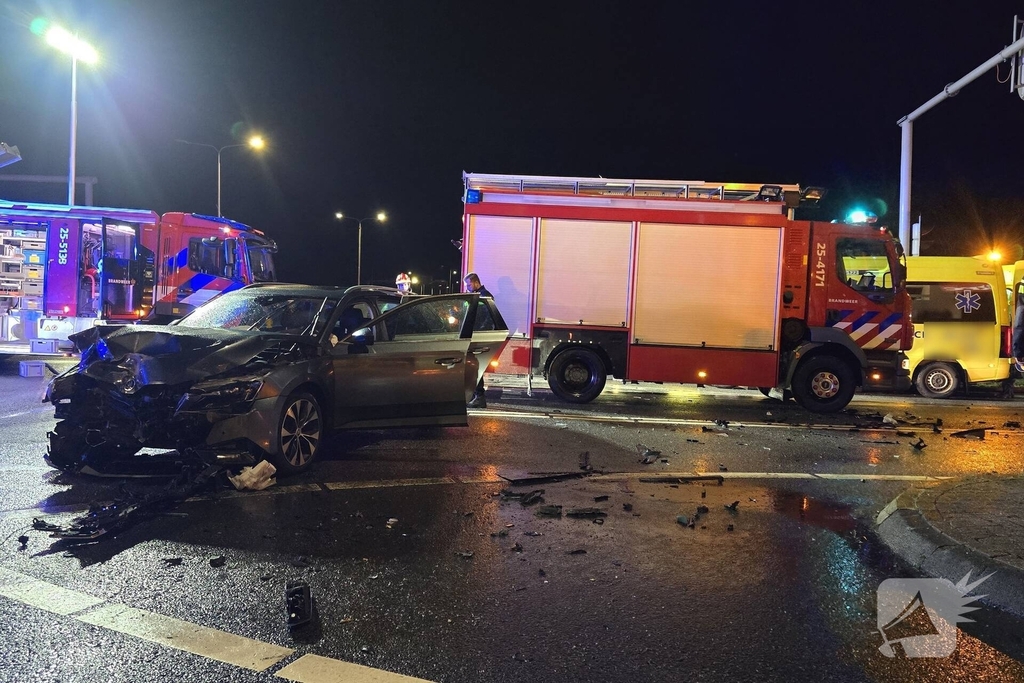 Ongeval met meerdere gewonden in Lelystad
