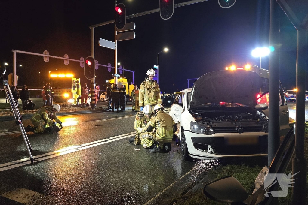 Ongeval met meerdere gewonden in Lelystad