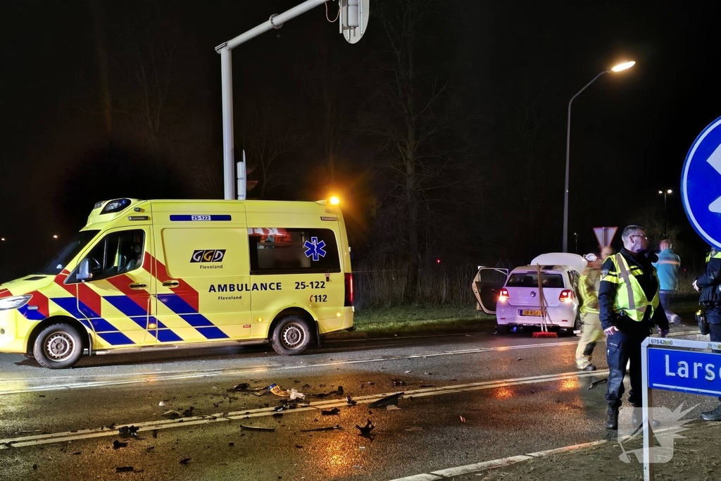 Ongeval met meerdere gewonden in Lelystad