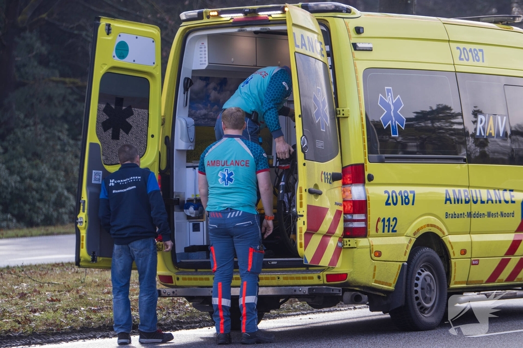 Ongeval met e-biker leidt tot ambulance inzet