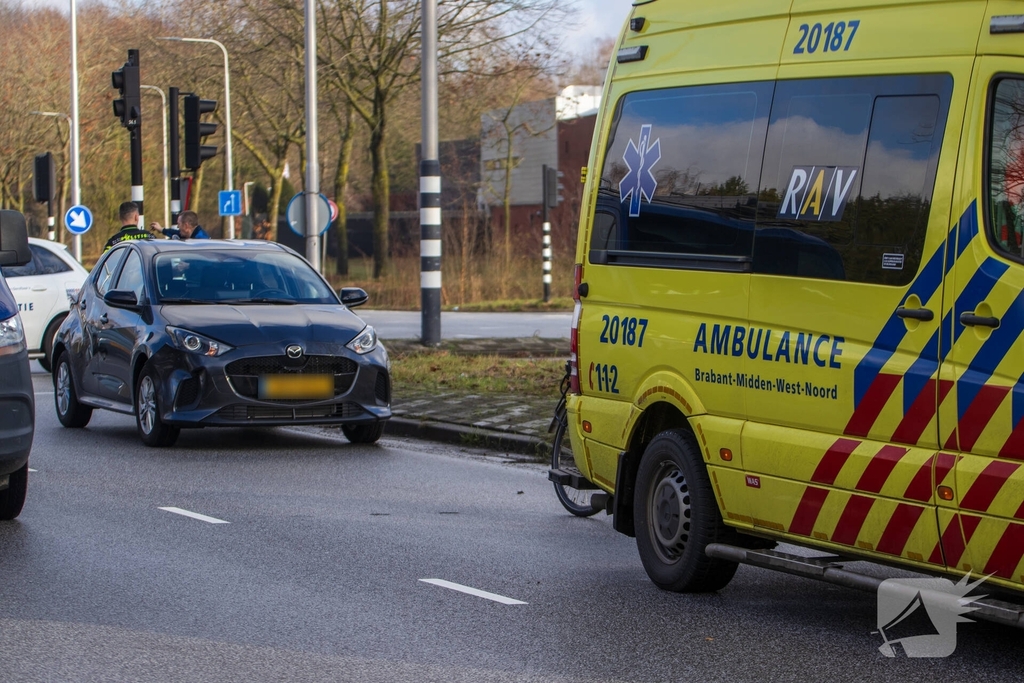 Ongeval met e-biker leidt tot ambulance inzet