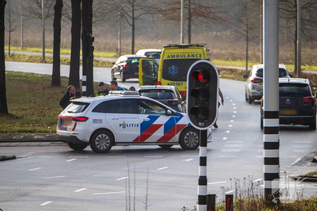 Ongeval met e-biker leidt tot ambulance inzet