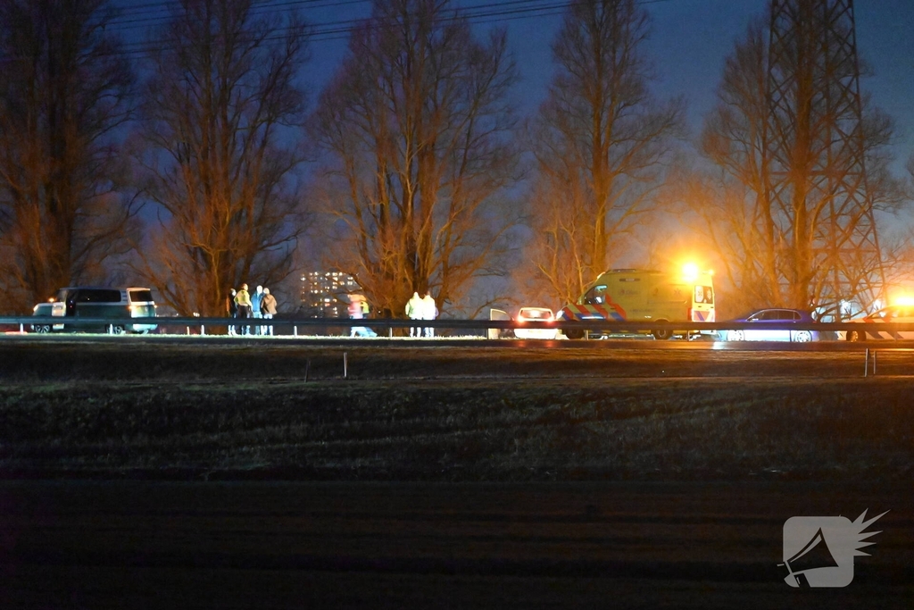 Verkeersongeluk leidt tot wegafsluiting