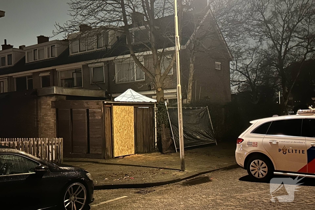 Brand in bijgebouw leidt tot politieonderzoek