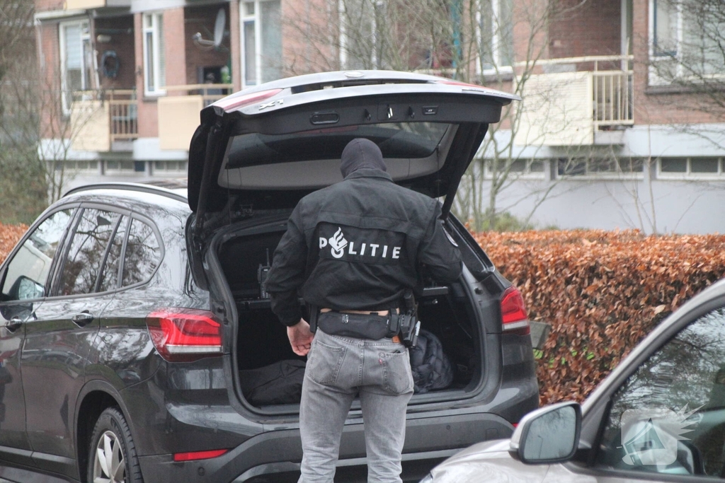 Grote politie-inzet bij verward persoon