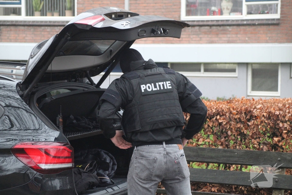 Grote politie-inzet bij verward persoon