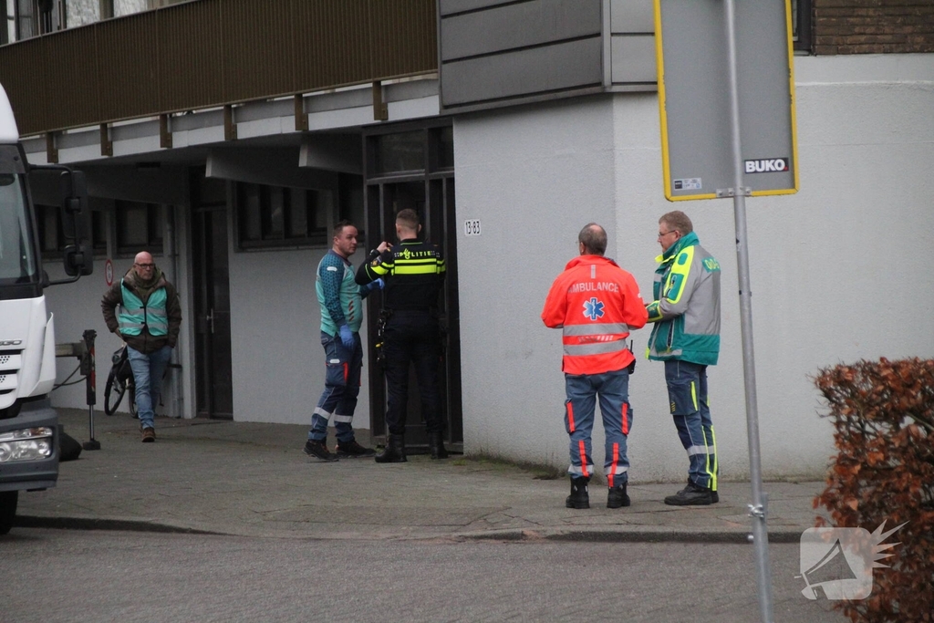 Grote politie-inzet bij verward persoon