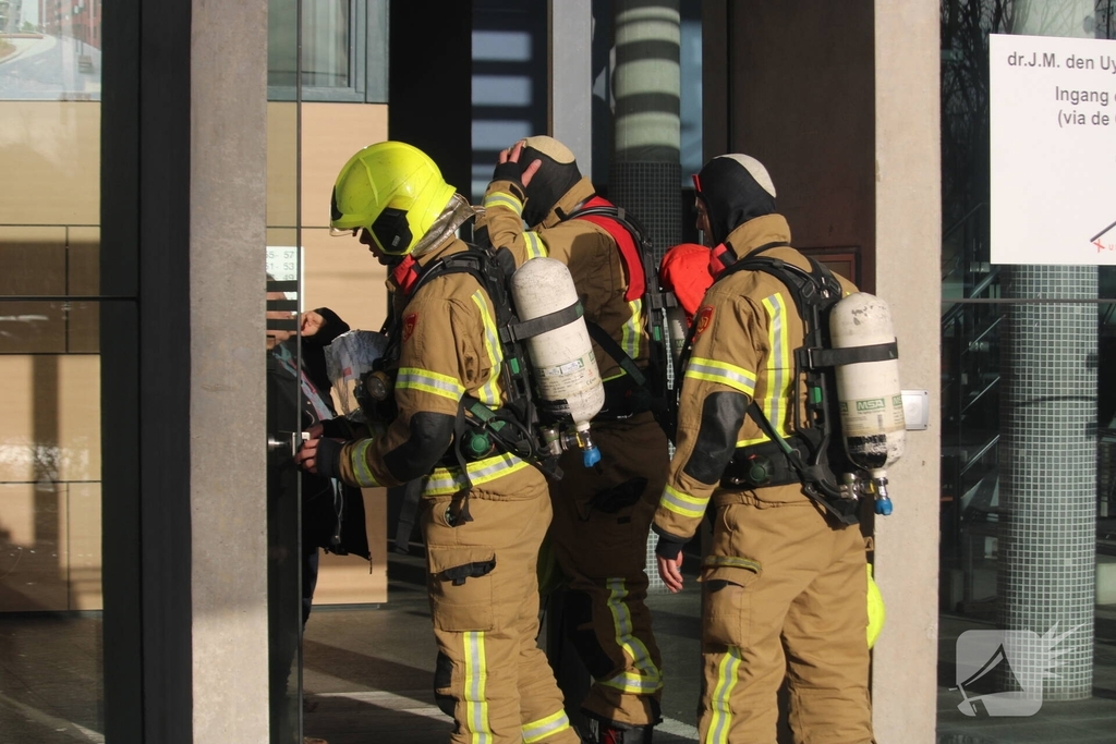 Gaslucht geroken in winkelcentrum