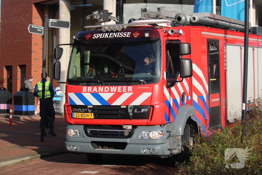 Gaslucht geroken in winkelcentrum