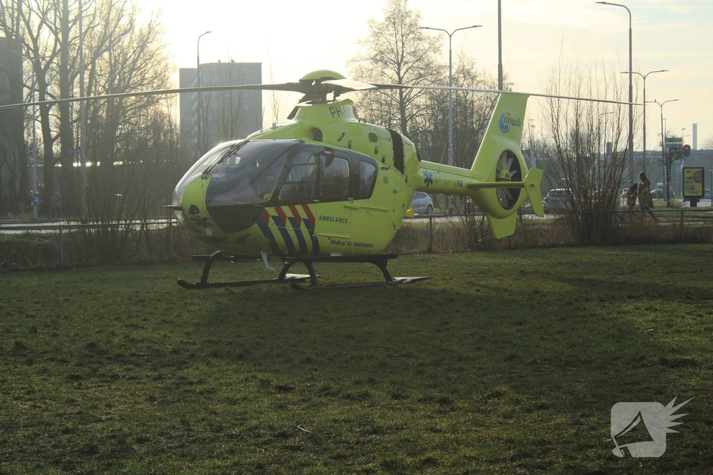 Traumateam ingeschakeld bij medische situatie