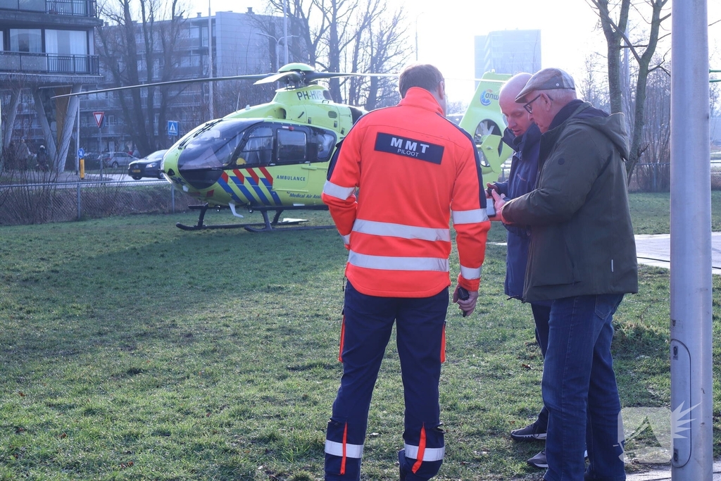 Traumateam ingeschakeld bij medische situatie