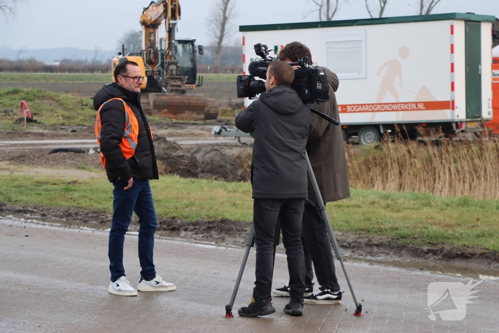 Demonstratie tegen komst asielzoekerscentrum