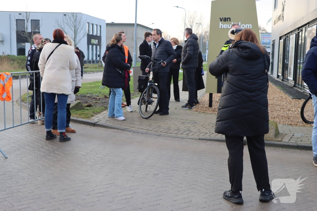 Demonstratie tegen komst asielzoekerscentrum