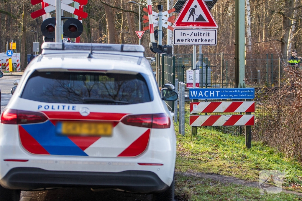 Hulpdiensten in actie na spoorongeval