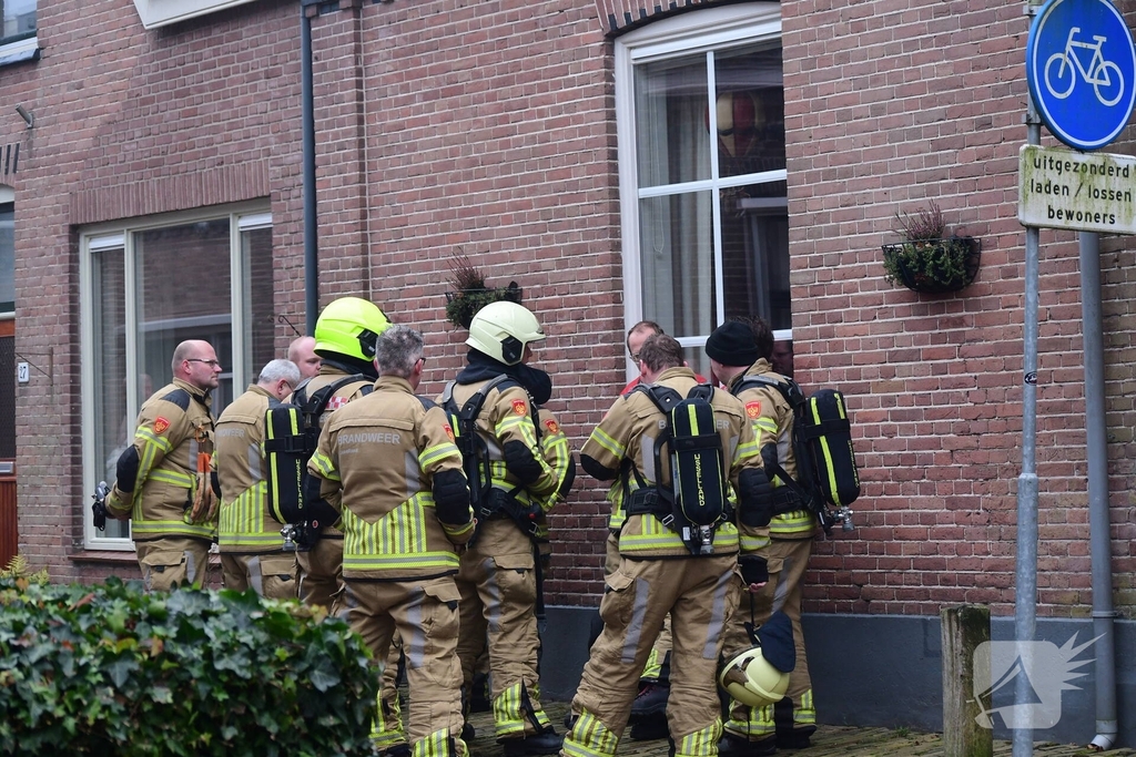Brandweer ventileert woning vanwege teveel koolmonoxide