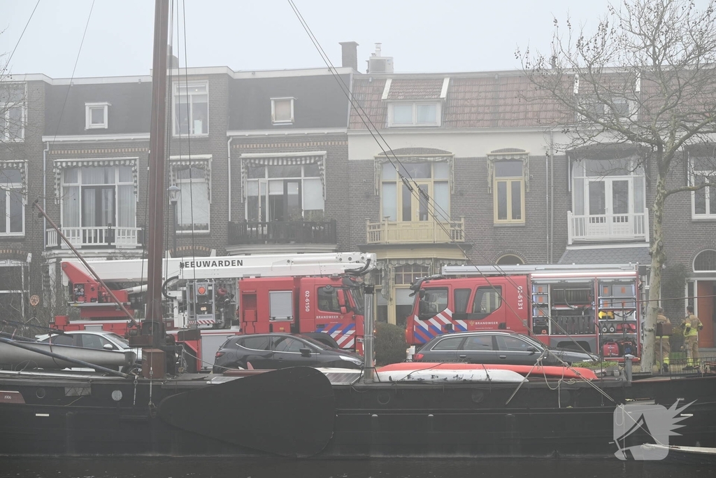 Woningbrand in Leeuwarden snel onder controle