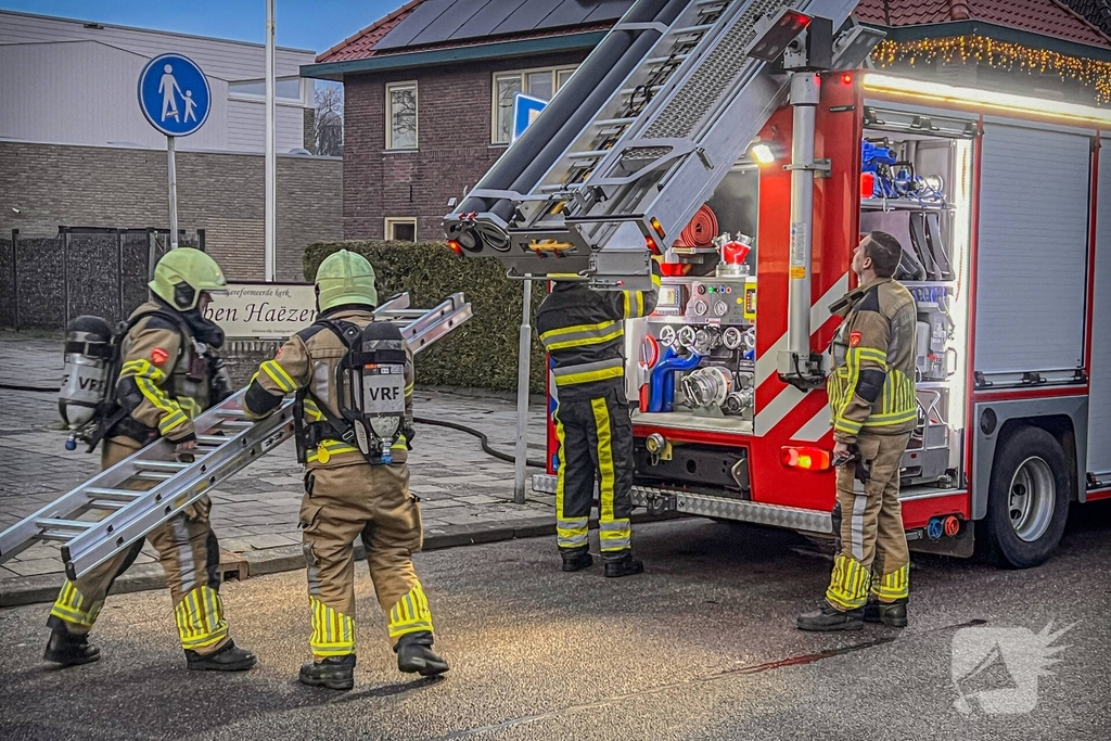 Snel ingrijpen brandweer beperkt schade