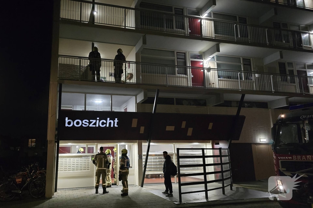 Brandweer onderzoekt abnormale rookontwikkeling en damp uit de schoorsteen