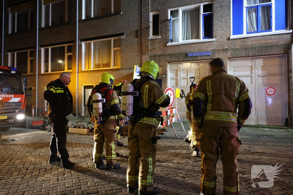 Brand in portiekwoning leidt tot evacuatie bewoners