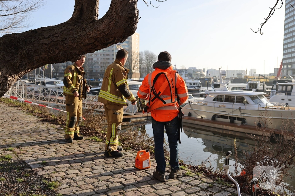 Overleden persoon aangetroffen in water
