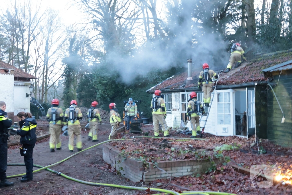 Brand in schuurtje snel onder controle