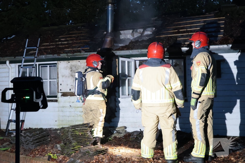 Brand in schuurtje snel onder controle