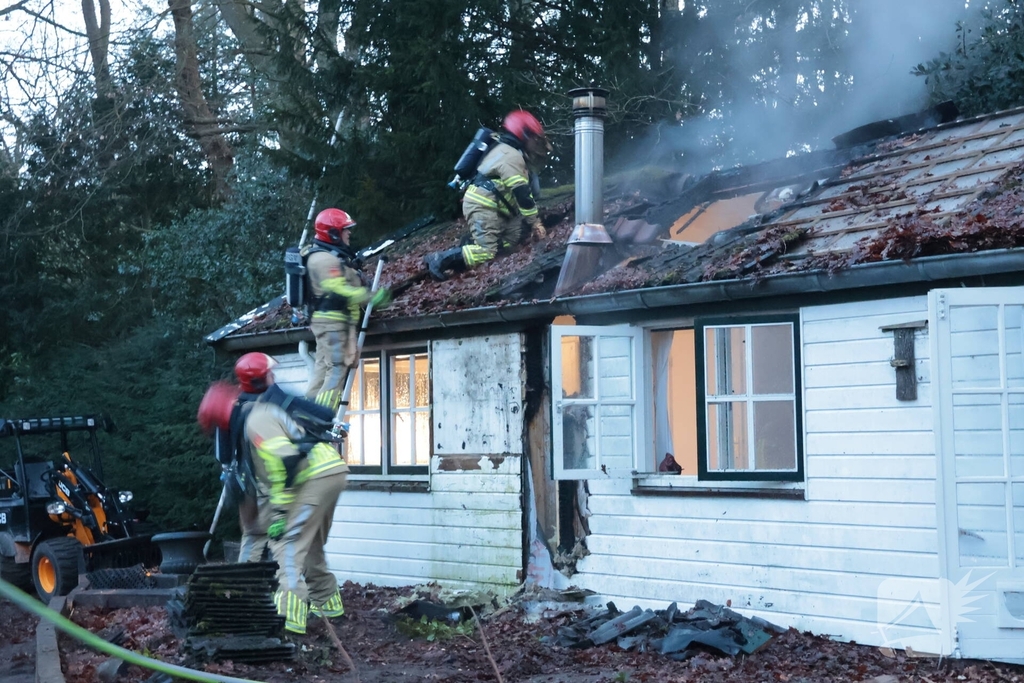 Brand in schuurtje snel onder controle