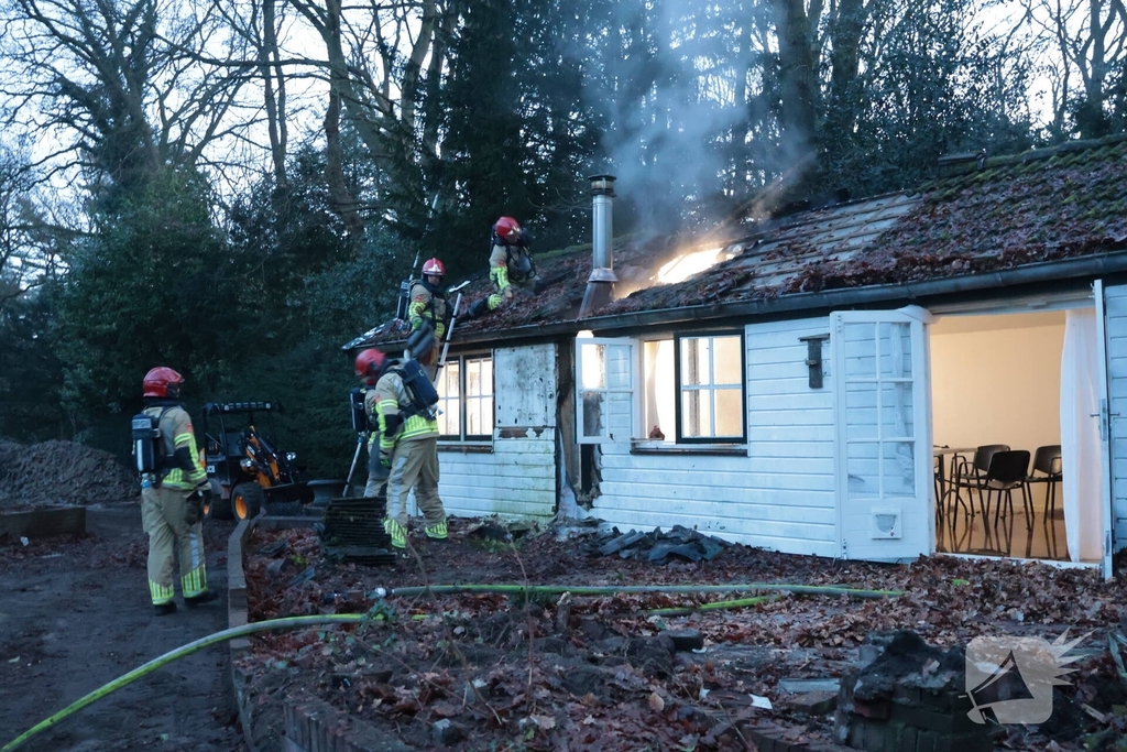 Brand in schuurtje snel onder controle
