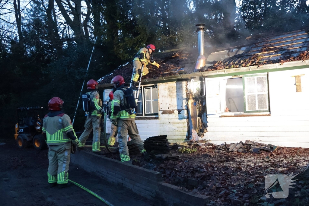 Brand in schuurtje snel onder controle