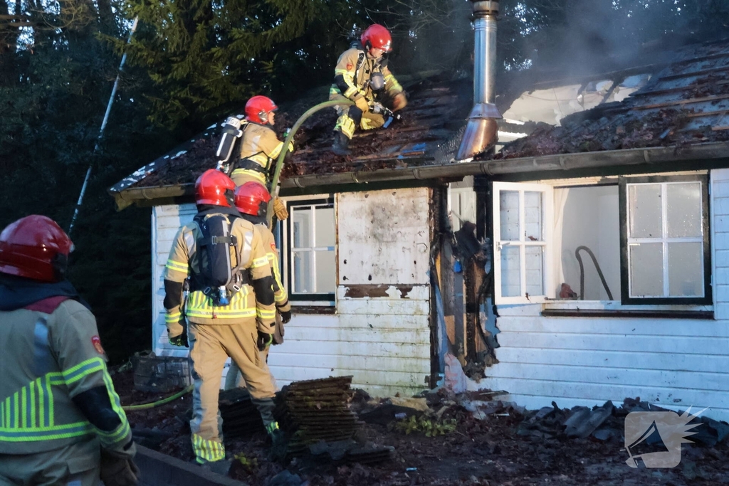 Brand in schuurtje snel onder controle
