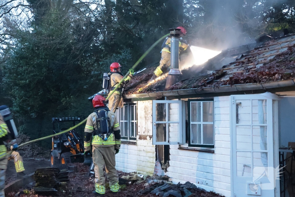 Brand in schuurtje snel onder controle