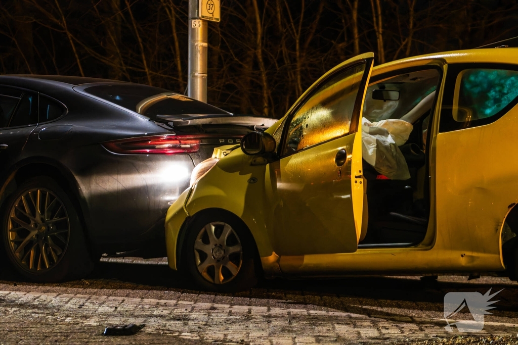 Dure Porsche betrokken bij ongeval