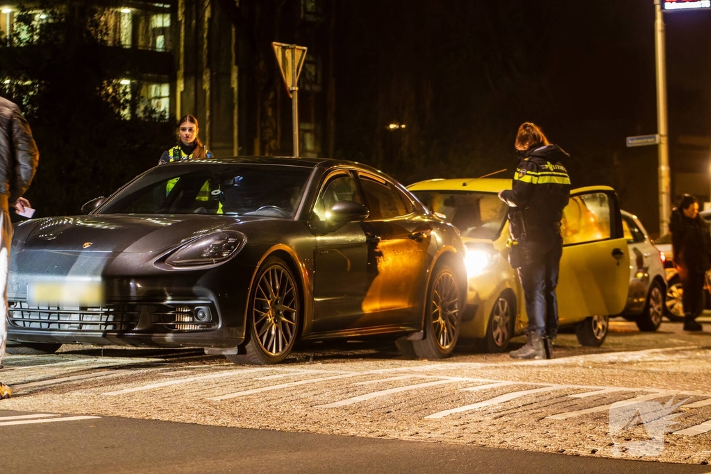 Dure Porsche betrokken bij ongeval