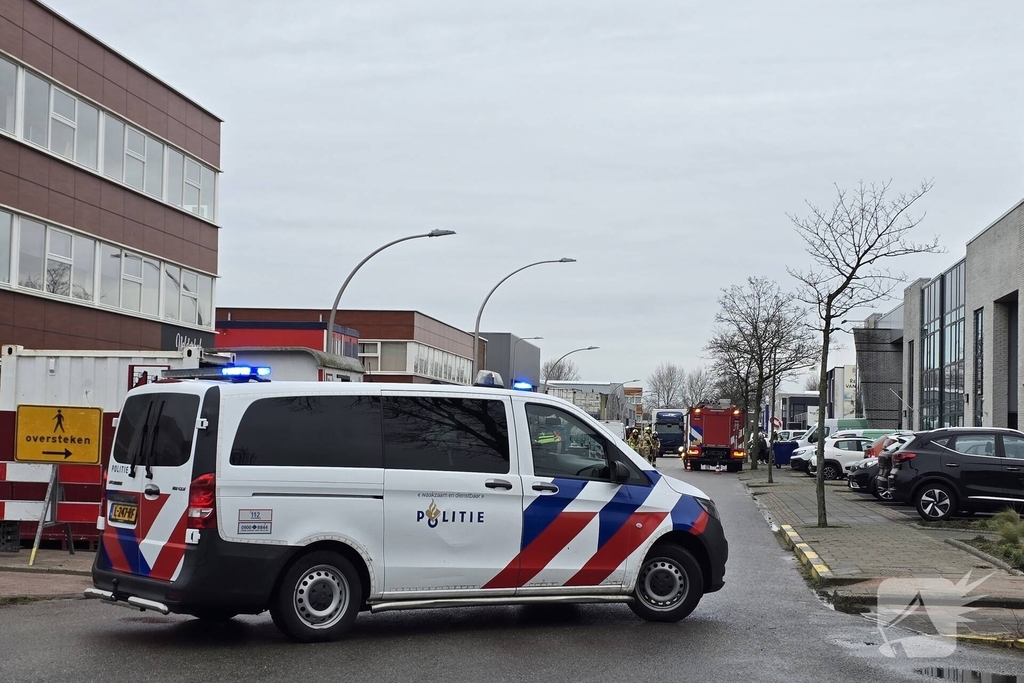 Controle na gaslucht in winkelpand