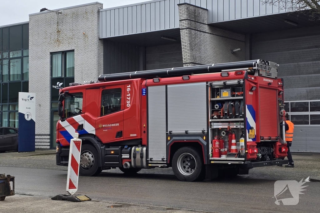 Controle na gaslucht in winkelpand