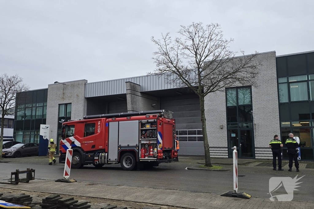 Controle na gaslucht in winkelpand