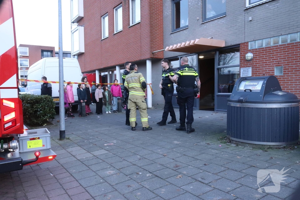 Hulpdiensten snel ter plaatse bij liftincident