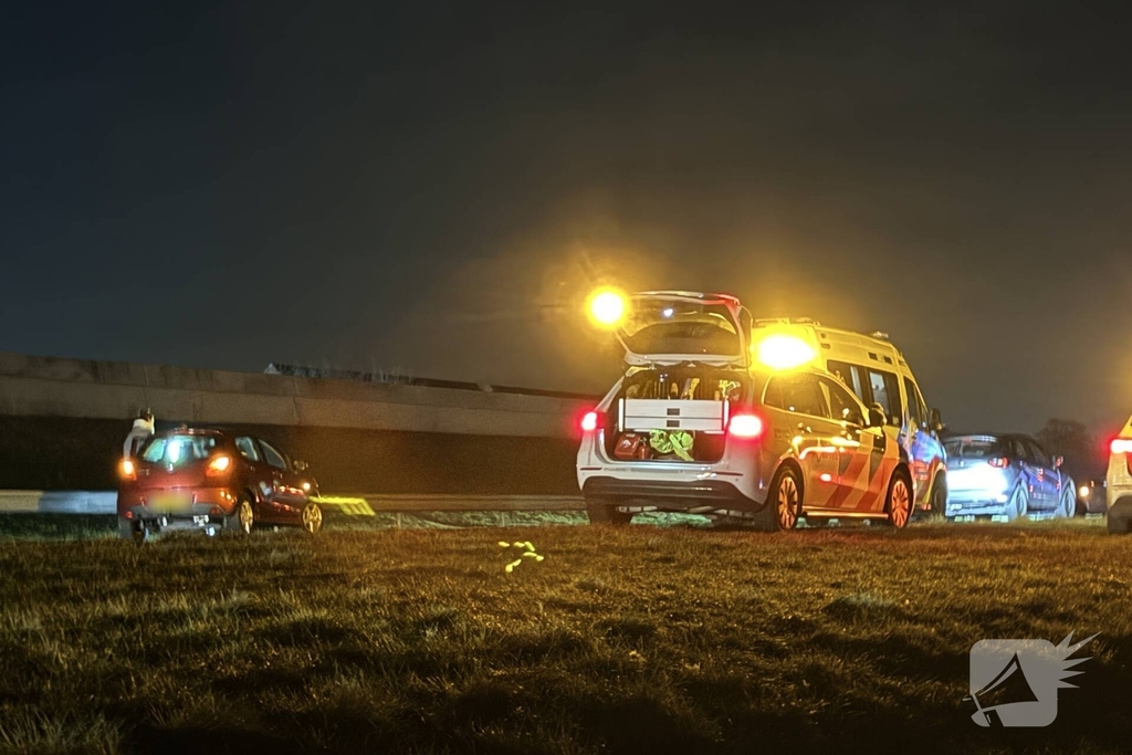 Meerdere auto's betrokken bij ongeval op snelweg