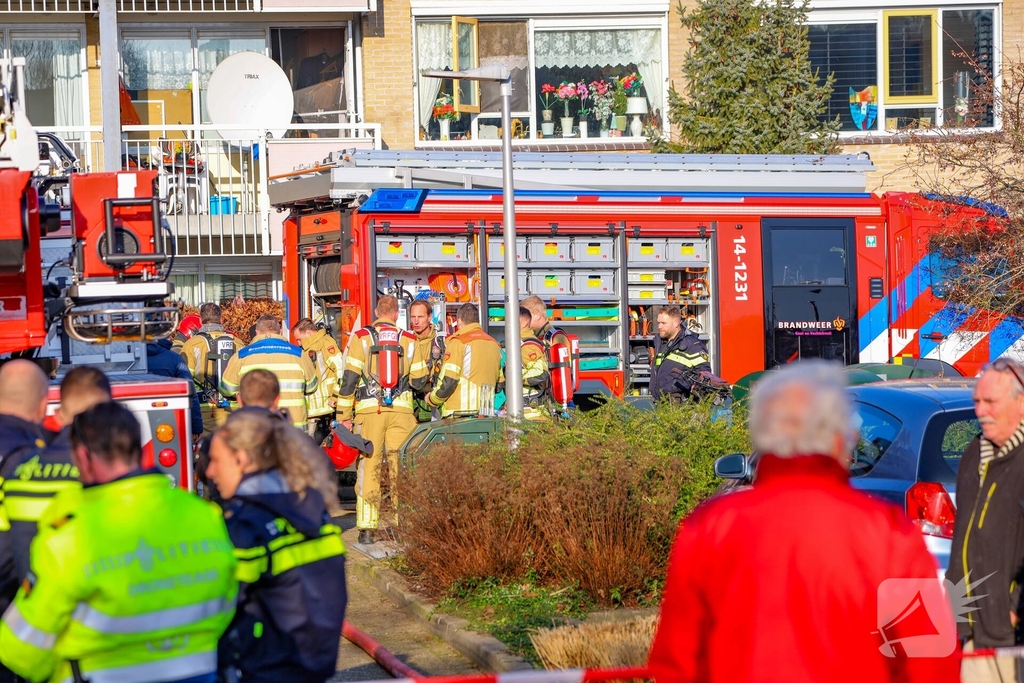Woningbrand leidt tot ontruiming verzorgingshuis
