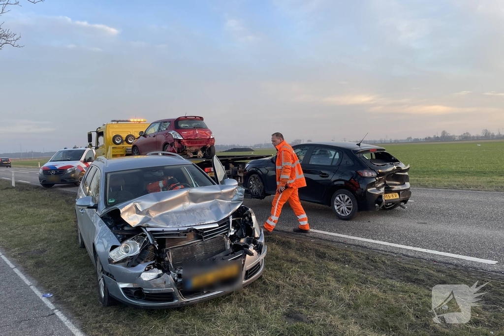 Grote schade na aanrijding