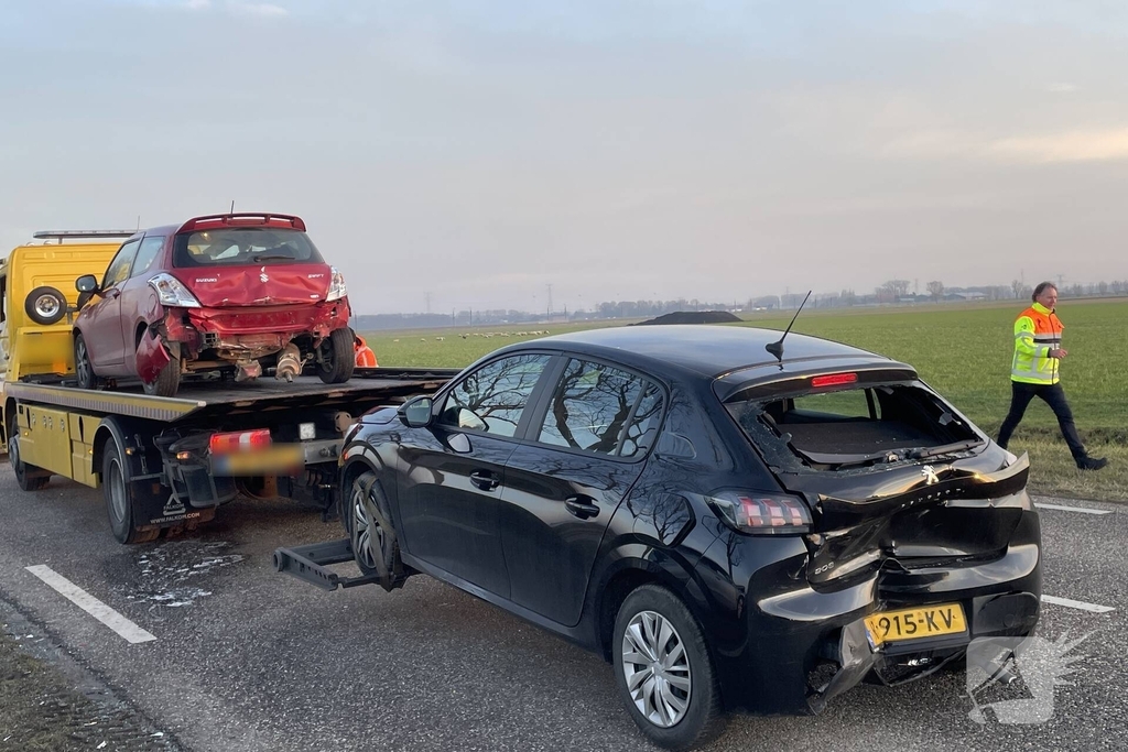 Grote schade na aanrijding