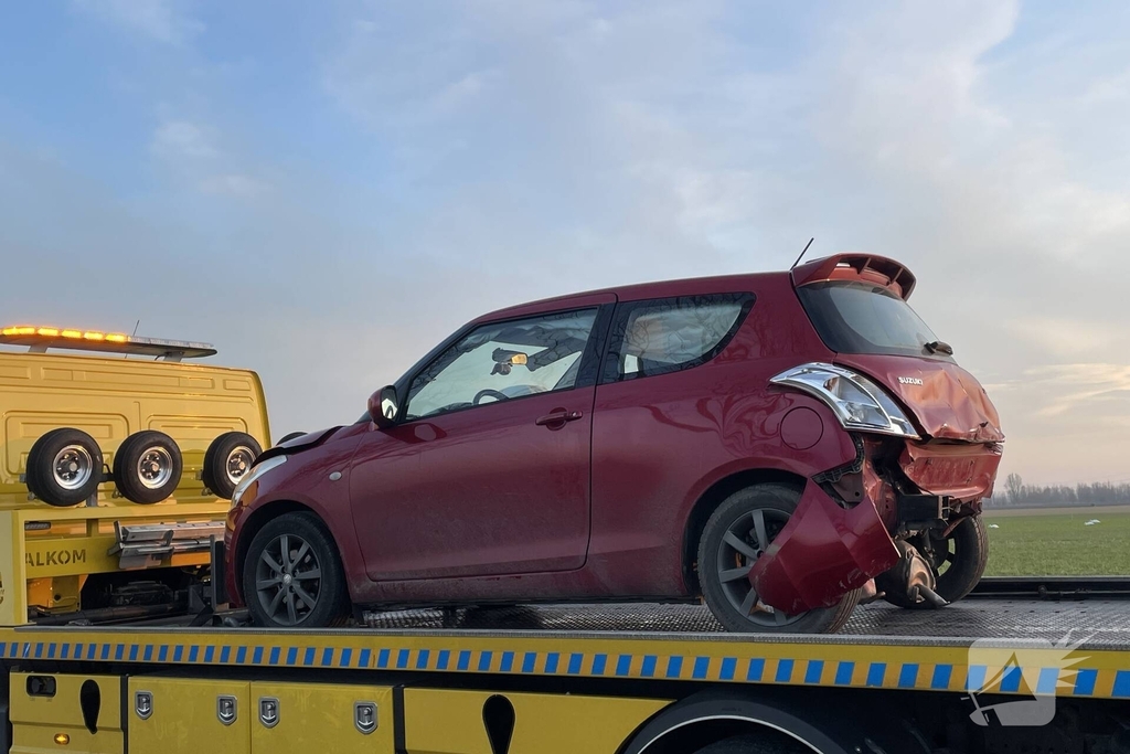 Grote schade na aanrijding