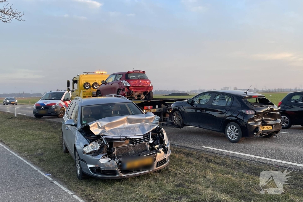 Grote schade na aanrijding