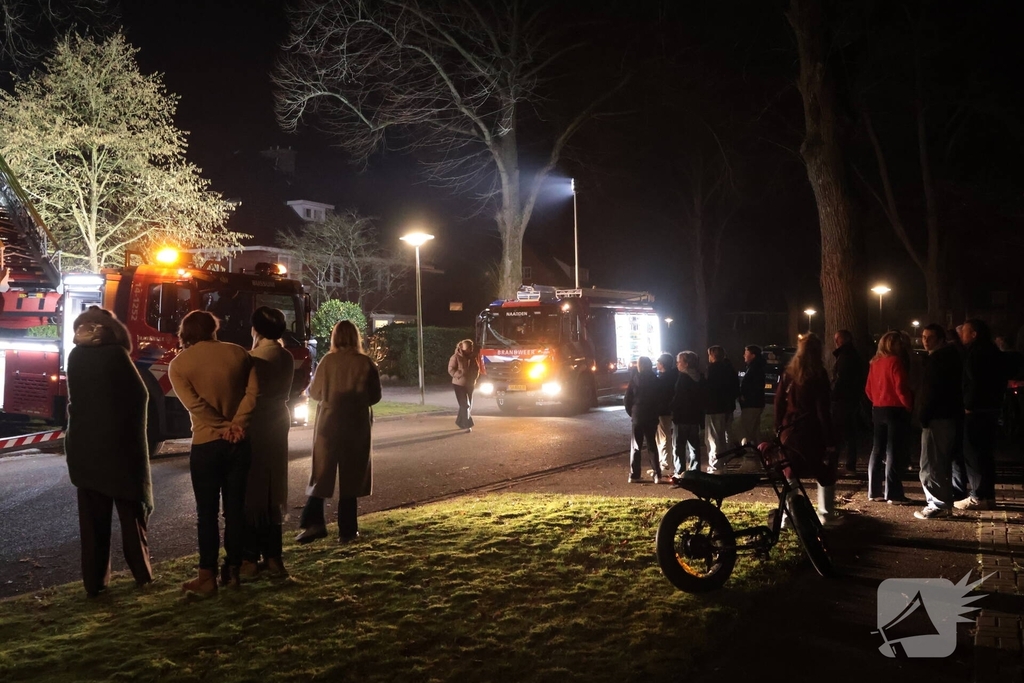 Brand in schoorsteen veroorzaakt opschudding
