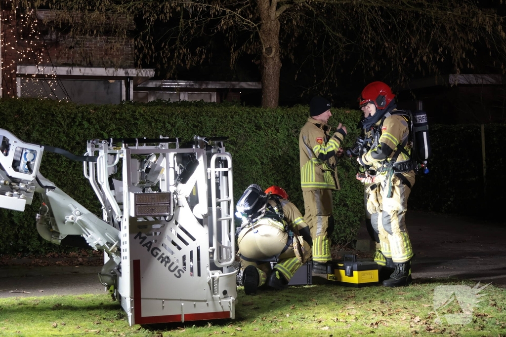Brand in schoorsteen veroorzaakt opschudding