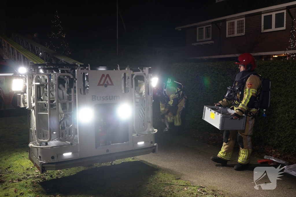 Brand in schoorsteen veroorzaakt opschudding