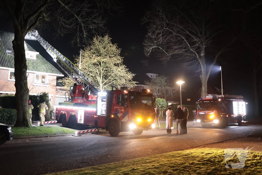 Brand in schoorsteen veroorzaakt opschudding
