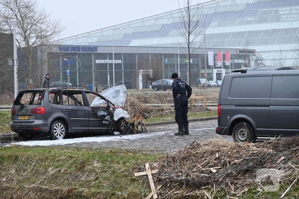 Wederom auto uitgebrand, politie doet onderzoek