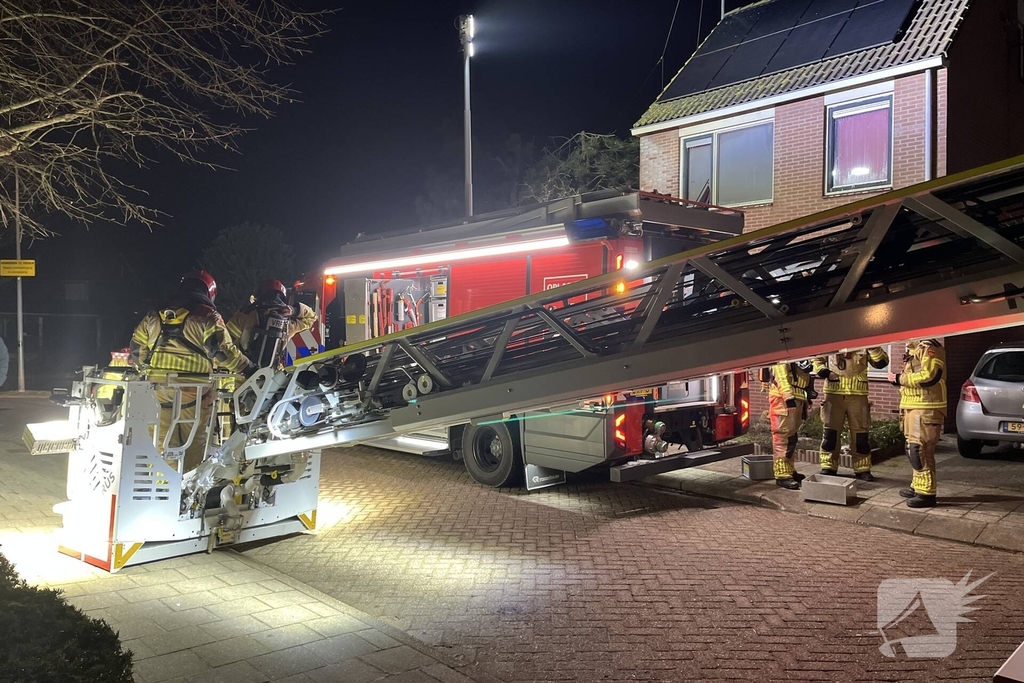 Brandweer ingezet vanwege schoorsteenbrand