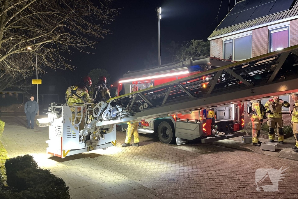 Brandweer ingezet vanwege schoorsteenbrand